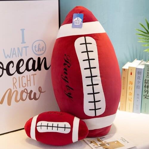 High quality 60cm Rugby doll cute plush toy baby toy simulation to send children birthday gifts Christmas gifts