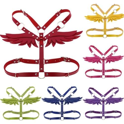 New Lovely Black harness Punk body chain women strap summer festival cage harness rave body jewelry