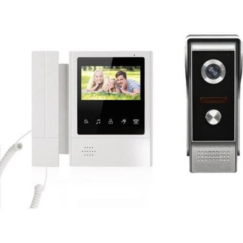 XINSILU Best Touch Key LCD Color Monitor 4.3" Video Door Phone Night Version IntercomDoorbell Home Security Video System 1V1