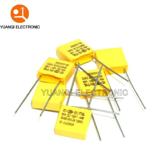 20pcs X2 Safety capacitor 7.5mm 275VAC 275V 0.01UF 0.022UF 0.033UF 0.047UF 0.1UF Polypropylene film