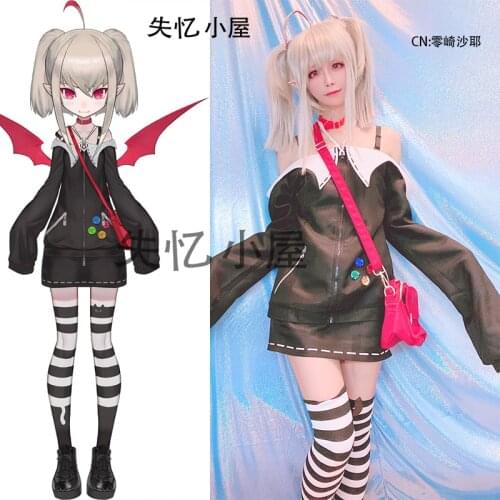 Anime VTuber Hololive Lilim Daily Dress Uniform Outfit Cute Suit Full Set Cosplay Costume Women Halloween Free Shipping 2021 New