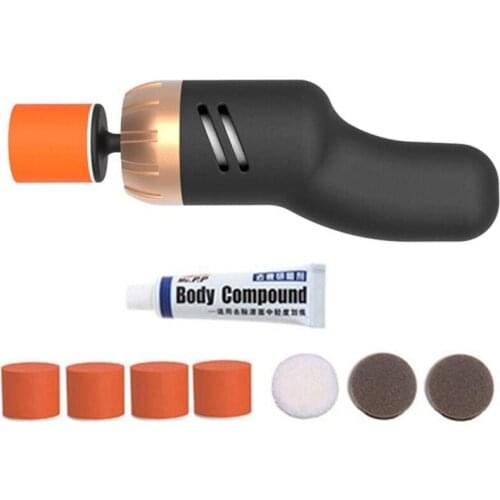 12V 60W Car Electric Polisher Cleaning and Polishing Waxing Machine Automobile Surface Scratch Repair Tool