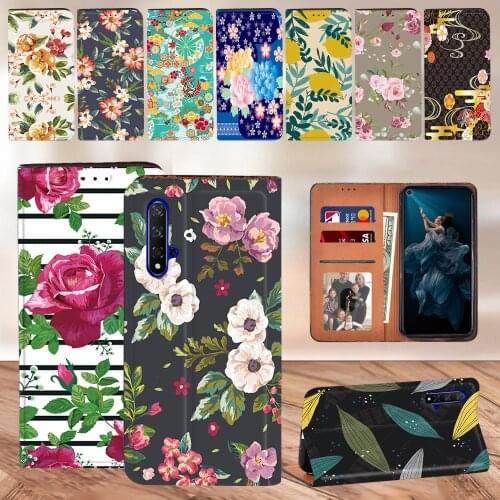 Phone Case for Huawei Honor 8A/8A Pro/8S/Honor 9X/9X Pro/10/20 Lite/NOVA 5T Lite Leather Luxury with Card Slot Phone Accessories