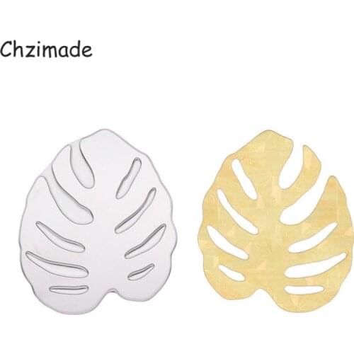 Chzimade Turtle Leaves Hot Stamping Foil Dies Cutting Dies For Foil Machine Diy Scrapbooking Album Home Decoration Crafts
