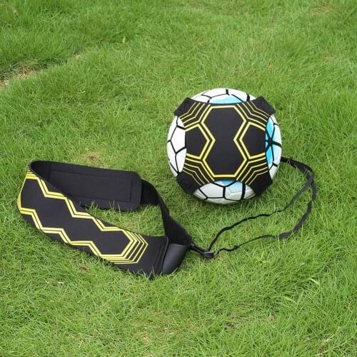 Soccer Practice Belt Football Kick Training Belt Adjustable Trainer Train Equipment Practice Ball Belt Hands Kids Adult New