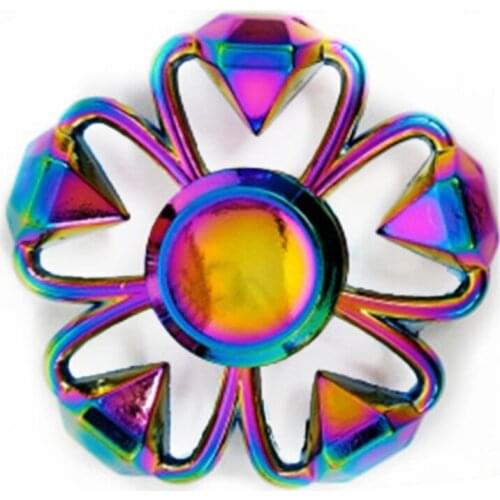 Et Spinner Toy for Kids Adults, Quiet Hand Spinner Toys Stainless Steel High Speed Bearing Metal Material Stress Rel