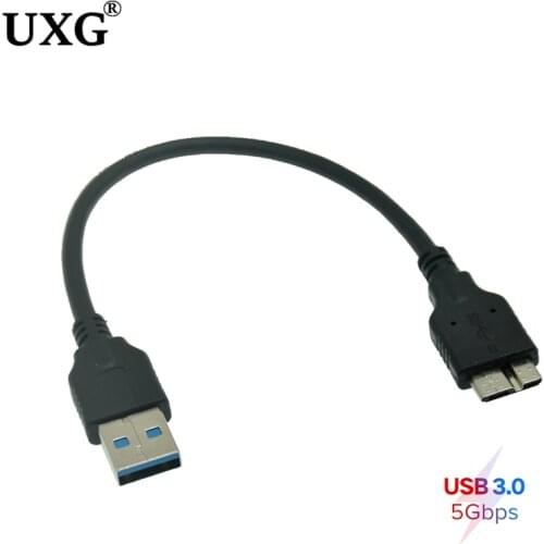 Hard Disk Cable USB 3.0 Micro B Cable HDD SSD External Sata Cable for S5 Charging Cord Samsung Hard Drive Micro B USB3.0 Cable