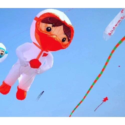 Nurse large nflatable kite big kites for adults cometas para adultos kite flying toys windsock pulpo soft flying toys ripstop