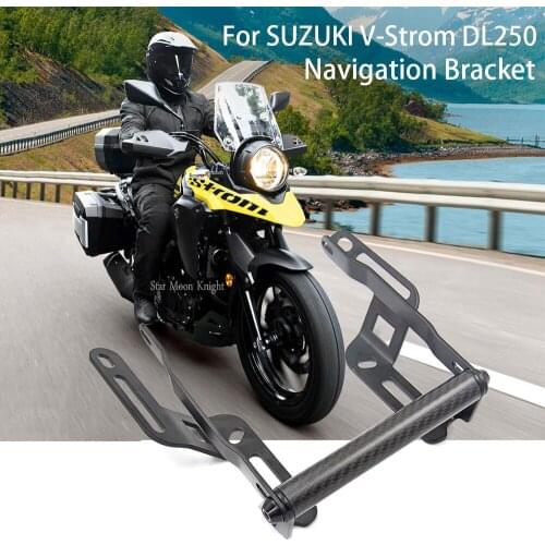 Motorcycle navigation support Windshield lifting function Adjustment GPS Phone Bracket For SUZUKI V-STROM DL250 DL 250 V STROM