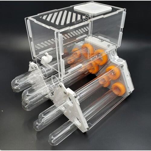 2021 New Ant Nest 3D Printed Ants Farm House Test Tube Nest Unlimited Expansion Acrylic Ant Breeding Nest Reptile Terrarium