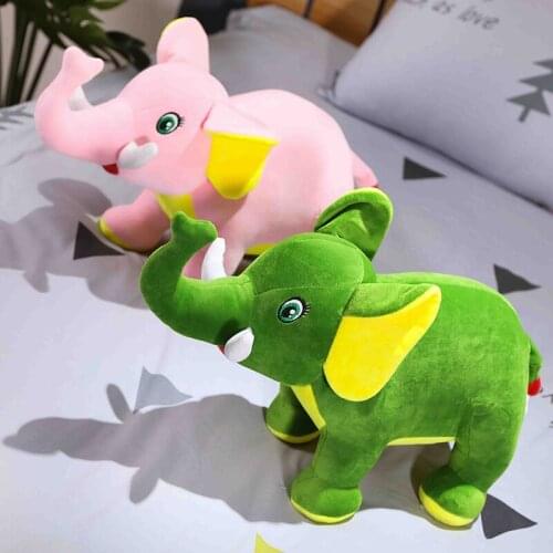 45/65/80cm Cute Big elephant plush toys kids toys stuffed animals cushion home decoration creative gifts for Christmas birthday