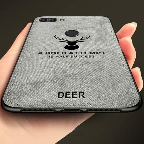 Luxury Cloth Deer Phone Case For Huawei P9 P10 Plus P Smart Z Plus Y9S Y9 Prime 2019 Y6 Y7 2018 Honor 6X 7A Pro 7X 7C Cover Case