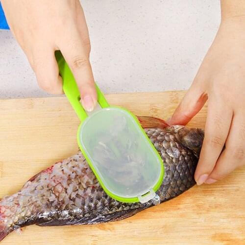 Scraping Scale Kill Fish With Knife Machine Kitchen Accessories Multipurpose Gadgets Home Cooking Tools