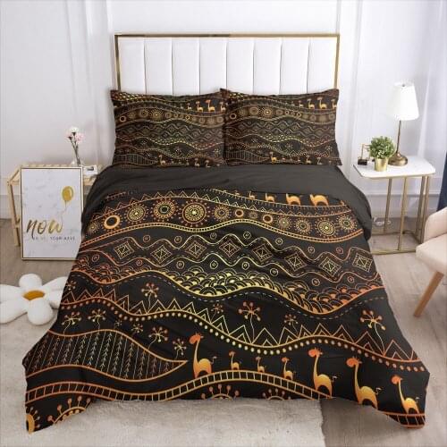 Modern Quilt/Comforter/Blanket Case Pillowcase with Zipper Duvet Cover Set Bedding Sets 3D Custom King Single Size Bed Linen