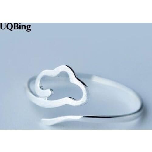 925 Sterling Silver Cloud Ring Jewelry Christmas Gift Women Jewelry Finger Rings