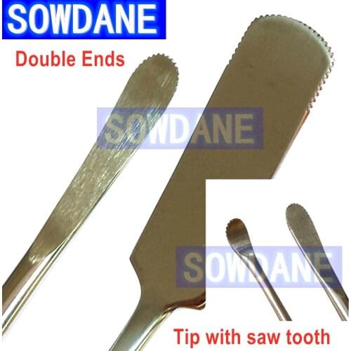 1 piece Dental Implant Periosteal Elevator Tool for Reflecting & Retracting Splitter Stainless Steel double ends Dental Surgical