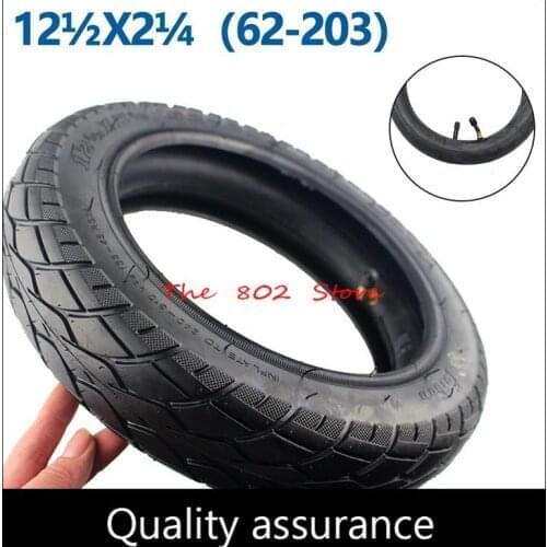 12 1/2X2 1/4 ( 62-203 ) 12 Inch inner and outer tire For Many Gas Electric Scooters ST1201 ST1202 e-Bike