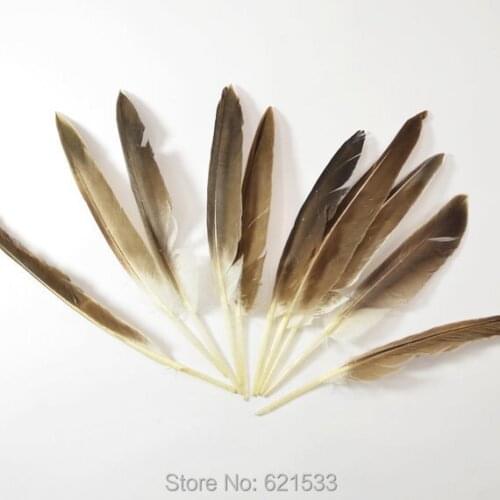 50Pcs/Lot! 6-8"15-20cm Natural Duck Wing Feathers-Duck Quill Feathers For Jewelry Making