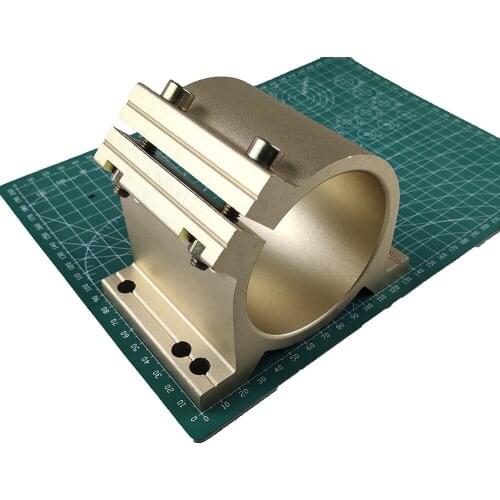 80MM CNC spindle fixture mounting bracket CNC spindle motor fixture 0.8KW 1.5KW milling cutter engraving machine spindle
