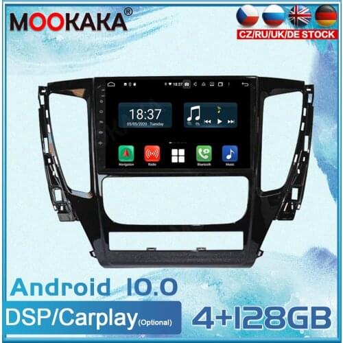 Android10.0 For Mitsubishi Pajero 2016-2018 Car GPS Navigation Auto Stereo Multimedia Radio Video DVD Player Headunit Carplay