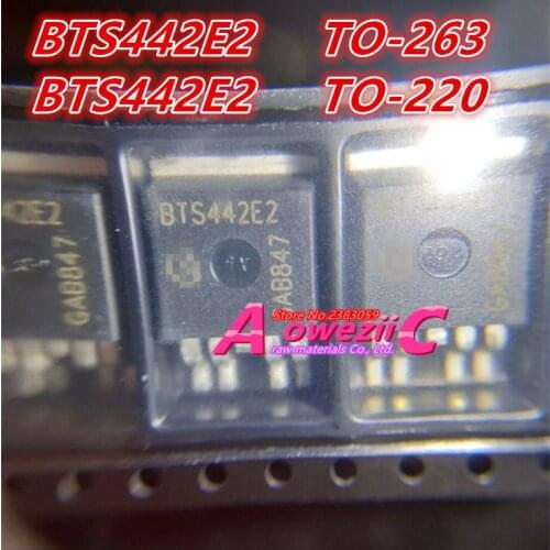Aoweziic 2018+ 100% new imported original BTS442E2 TO-263 BTS442E2 TO-220 Automotive Computer Board Vulnerable Chip