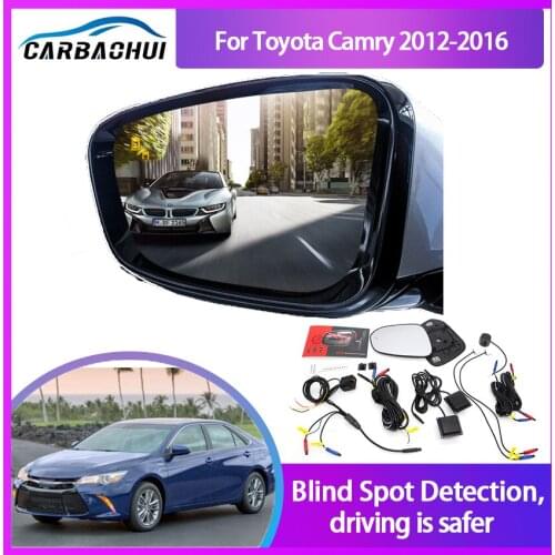 Car Blind Spot Mirror Radar Detection System BSD BSA BSM Microwave Blind Spot Monitor Radar Detectors For Toyota Camry 2012-2016