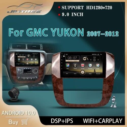 2 din Android Car Multimedia Video Audio FM GPS Navigation Player For GMC Yukon Chevrolet Tahoe Suburban 2007-2012 Auto Stereo