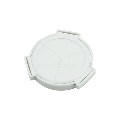 White Self-Retaining Auto Lens Cap Cover for LX5 LX-5 LX7 LX7 Camera
