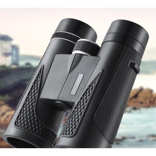 High quality 10X42 portable binoculars professional high magnification high definition low light binoculars outdoor hiking tool