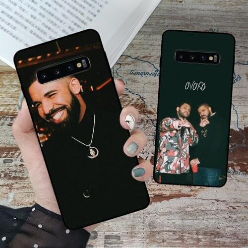 Phone Case For SamSung Galaxy S Note 10 20 7 6 9 8 Plus Edge E Ultra Lite Black Cover Back Soft Bumper Trend Drake rapper