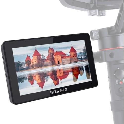 FEELWORLD F6 Plus 5.5 Inch On-Camera Field Monitor Kit 1920*1080 Pixels HD IPS Touchscreen for Camera Camcorder