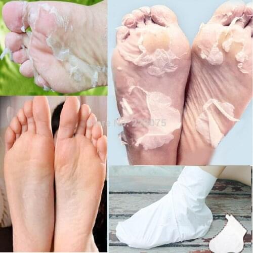 Kawaii Feet Exfoliating Foot Mask Removes Calluses To Reveal Baby Soft Feet as XMAS gift 5 pairs/lot