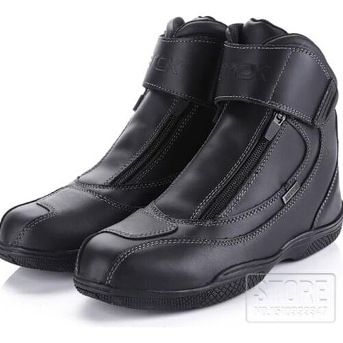 ARCX Motorcycle waterproof Cow Leather Boots moto Racing riding shoes Motorbike Cruiser Touring Chopper Protective Gear boots