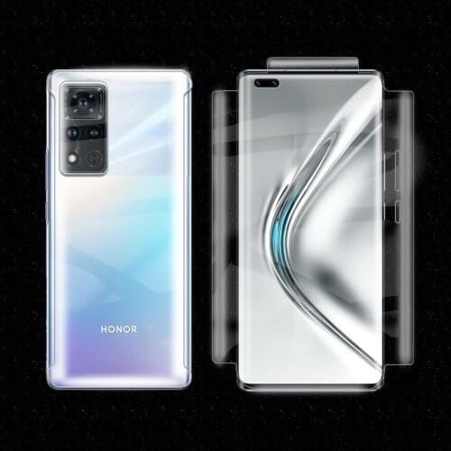 Full Body Screen Protector For Honor Honor 30 20 V40 pro 50SE Soft Hydrogel Gel Cover Edges Protective Film Not Glass