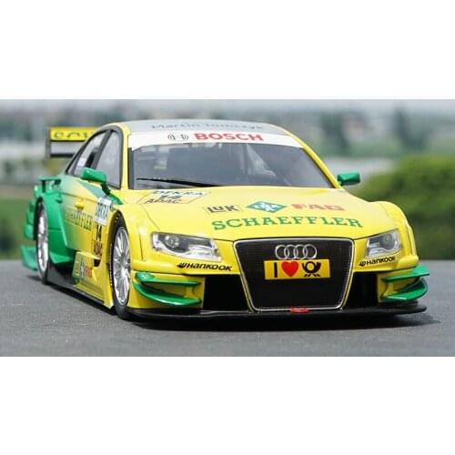 Original Factory Authentic 1:18 Norev A4 Dtm Audi A4 Xpand Rally Diecast Car Model with Small Gift