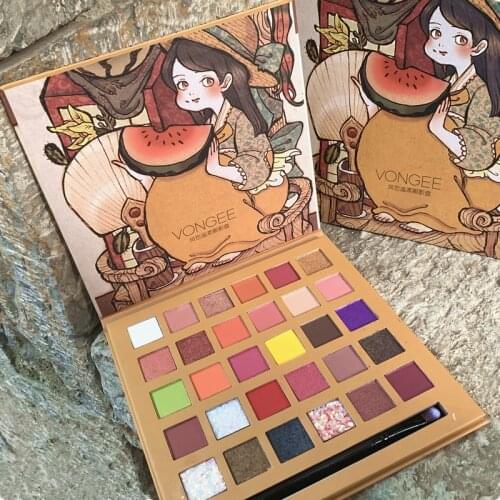 30 Colors Eyeshadow Palette Pearly Matte Sequins For Students And Beginners Cheap Earth Color