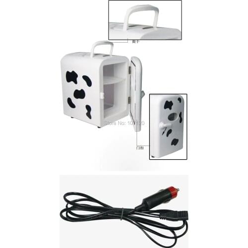 [SALE] 4L Mini Portable 12V Car Refrigerator cows Cooler&warmer Box Factory Direct Electronics Free Shipping