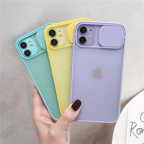 Luxury Camera Lens Protection Phone Case For iPhone 11 Pro Max Cover For iPhone 6 7 8 Plus X XR Xs SE 2020 Shockproof Matte Soft
