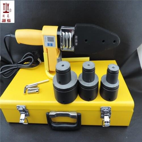 THE US POWER PlUG 110V Microcomputer digital display plastic pipe welder PPR welding machine welder pp tubes 20-63mm to use