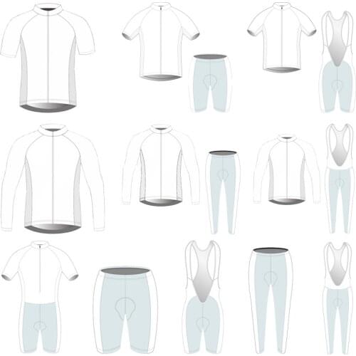 Cycling Suit Customization Long Short Sleeve Jersey Bib Pants Personality Customization Cycling Clothing Team Apparel Customize