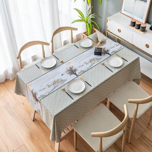 Table Cloth Waterproof Rectangular Table Cover PVC Tablecloth Oilcloth Mantel Mesa Impermeable Tapete dinning table decoration