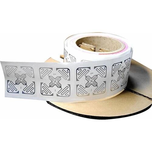 1000 pcs/ roll 860- 960 Mhz impinj H47 UHF rfid tag /wet inlay Monza4QT chip 3D antenna 6 meter distance