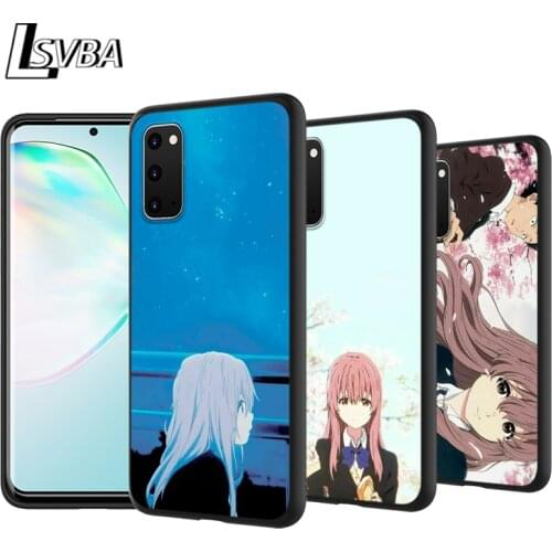 A Silent Voice Anti-Fall Back Cover For Samsung Galaxy S20 Ultra Plus A01 A11 A21 A31 A41 A51 A71 A91 Phone Case