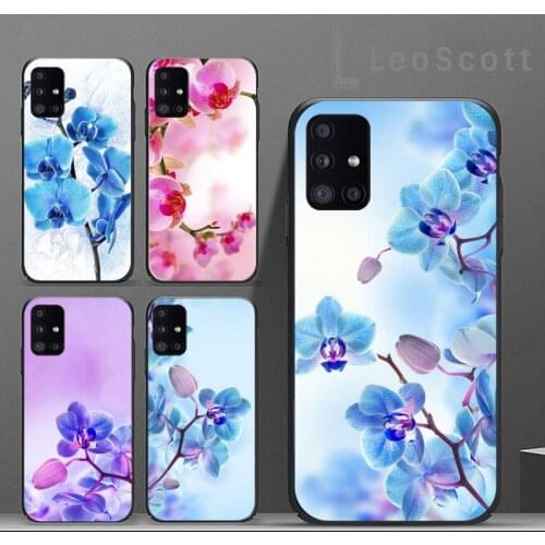 Orchid Flowers Phone Case For Samsung S6 S7 edge S8 S9 S10 e plus A10 A50 A70 note8 J7 2017