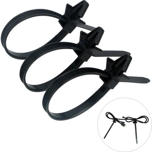 Wire Harness Fastener Car Wire Organizers Cable Clamp Clips Cable Ties Management For Car Corrugated Pipe Car-styling