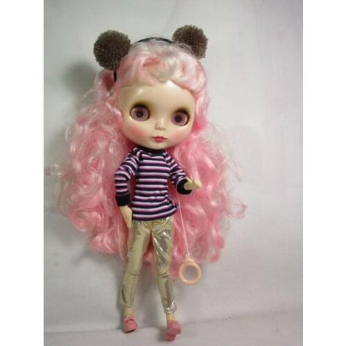 Licca doll clothes Blyth Doll Clothes Outfit Short Dress Daily Casual Wear For 1/6 Blythe Accessories Girl`s Toy Gifts