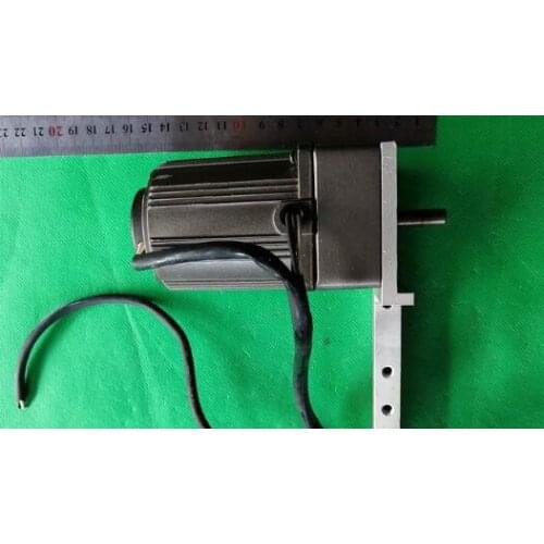 M6RA6GV4W +M6GA15B reducer motor used in good condition . 80% appearance new , good working , free shipping