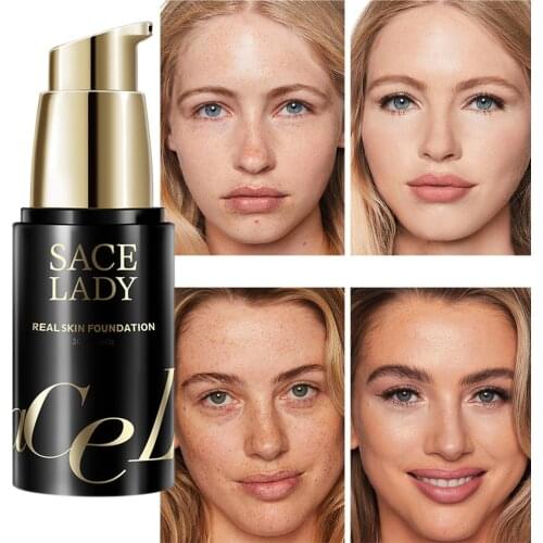 Matte Liquid Foundation Waterproof Long-Lasting Coverage Foundation Brighten Skin Perfect Gift for Women