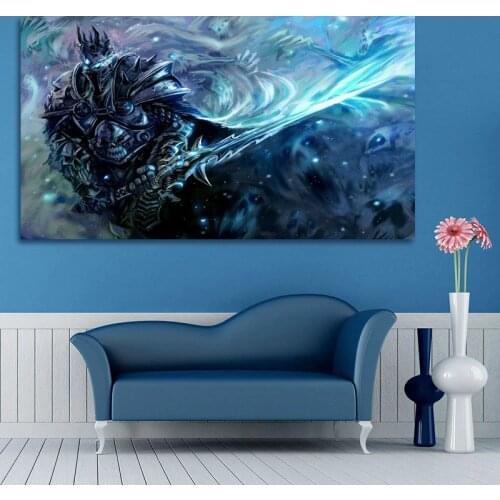 Modular painting digital paint by numbers LOL Arthas Menethil diy digital painting home decor for boys room diy oil painting