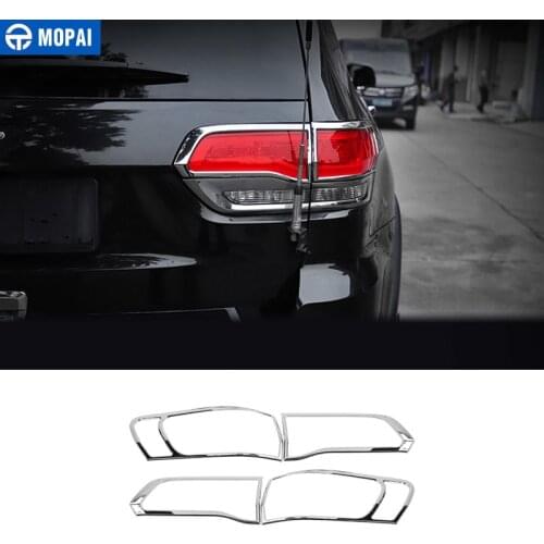 MOPAI Lamp Hoods for Jeep Grand Cherokee 2011 Up Car Rear Tail Light Lamp Decoration Cover for Jeep Grand Cherokee Accessories